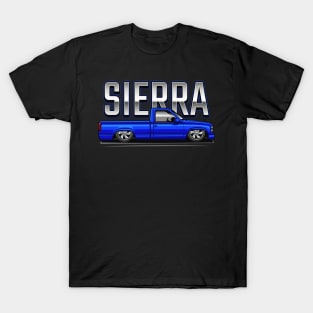 The Sierra Pickup Truck (Dynamic Blue Metallic) T-Shirt